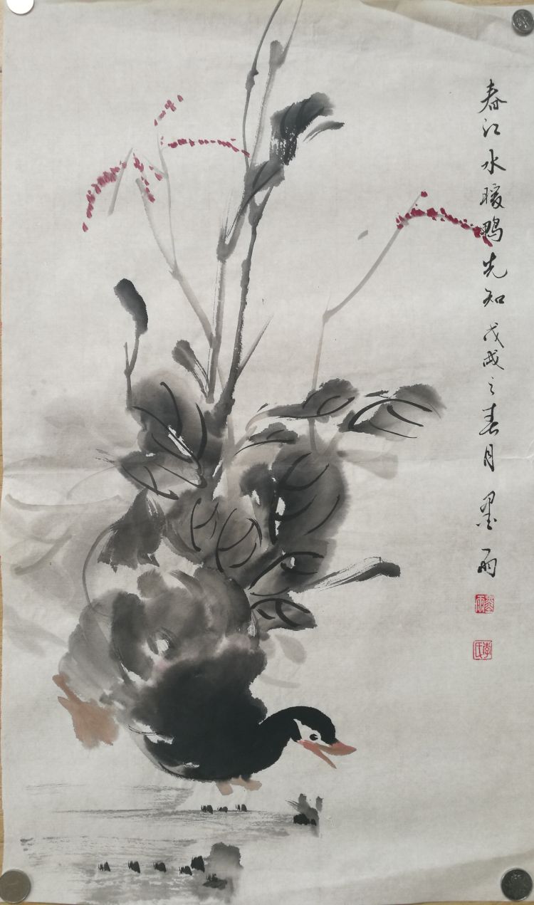 |般若花开——墨雨笔下的禅意花鸟