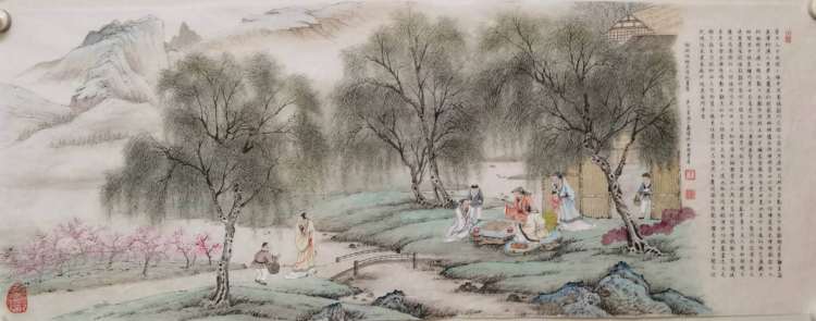 |“文人工笔画”的“新宋元画派”——画家王鑫伟作品欣赏