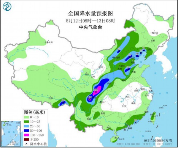 |华北东北等地将有强降雨 江南华南等地有高温天气