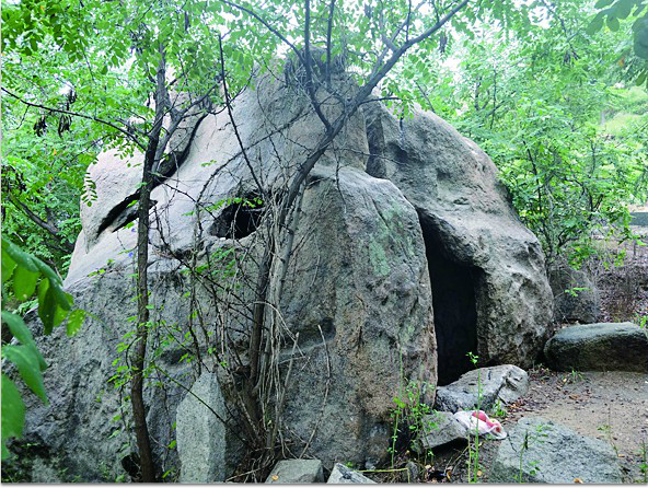 |天柱山一“国保级”石窟造像遭雨水侵蚀 平度文旅局回应