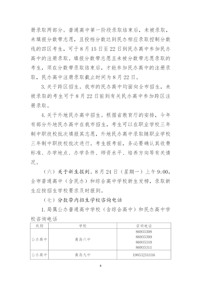 青岛教育|2020青岛中考分数线公布 一段线252分 二中普通班324.5分 五十八中普通班318分