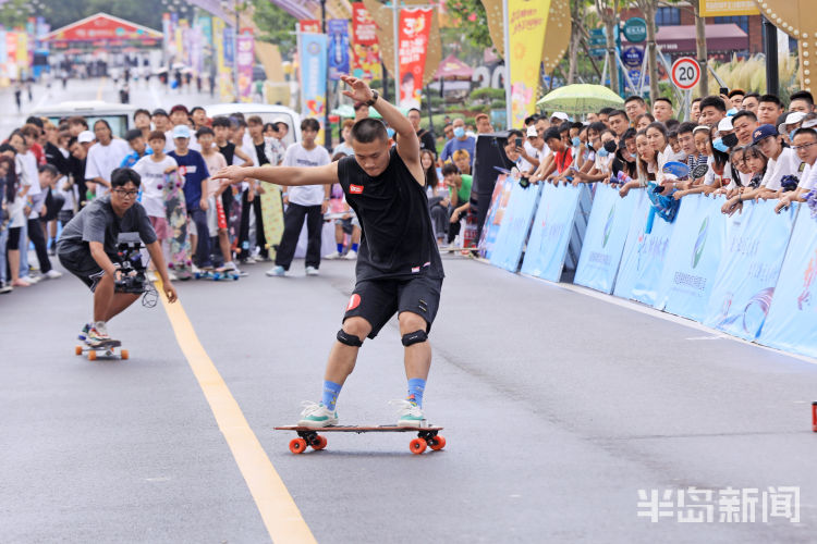 最酷|“浪燥青岛”长板大赛启动 金沙滩啤酒城上演“速度和激情”