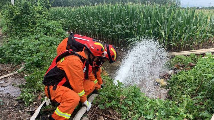 抗洪抢险|闻“汛”而动！青岛消防火速驰援临沂抗洪抢险