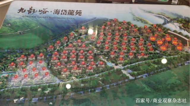 |山东青州：九龙峪旅游景区建起大量别墅