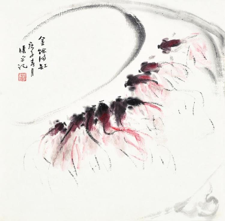 |气势磅礴 笔墨酣畅 张平国画作品赏析（二）