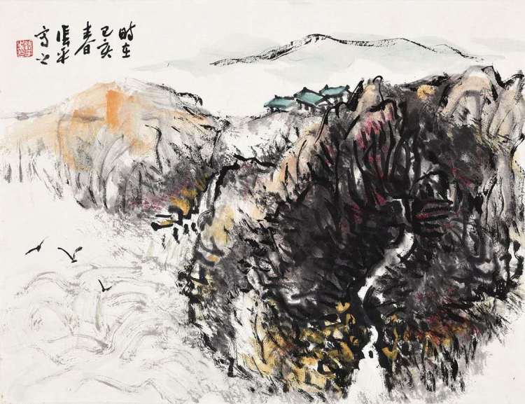 |气势磅礴 笔墨酣畅 张平国画作品赏析（二）