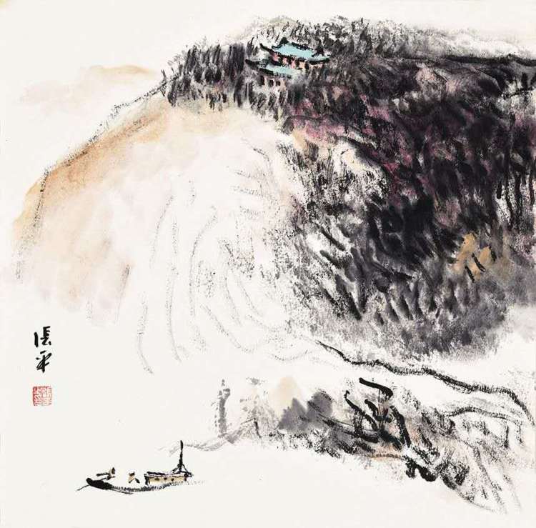 |气势磅礴 笔墨酣畅 张平国画作品赏析（二）