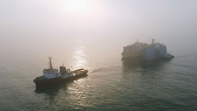 科考船|退役远洋科考船“科学一号” 正式入驻古镇口核心区！