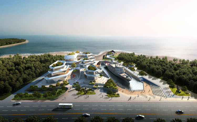 科考船|退役远洋科考船“科学一号” 正式入驻古镇口核心区！