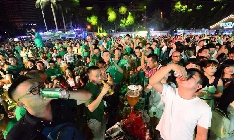 |当抹茶遇上啤酒丨青岛鸿雨抹茶为第30届国际啤酒节喝彩