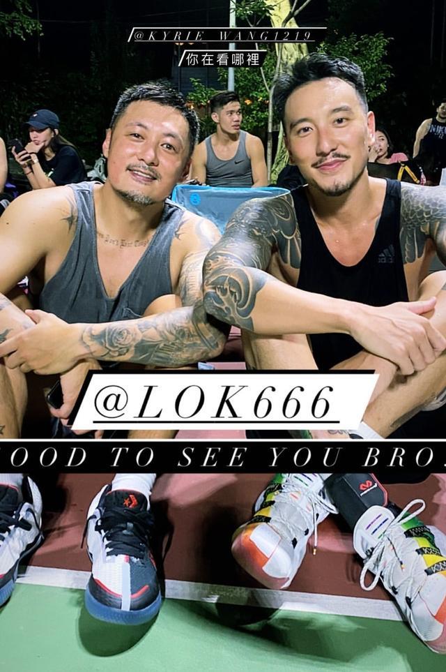 余文乐|霍建华余文乐黑人同框打篮球 昔日男神逃不过变大叔