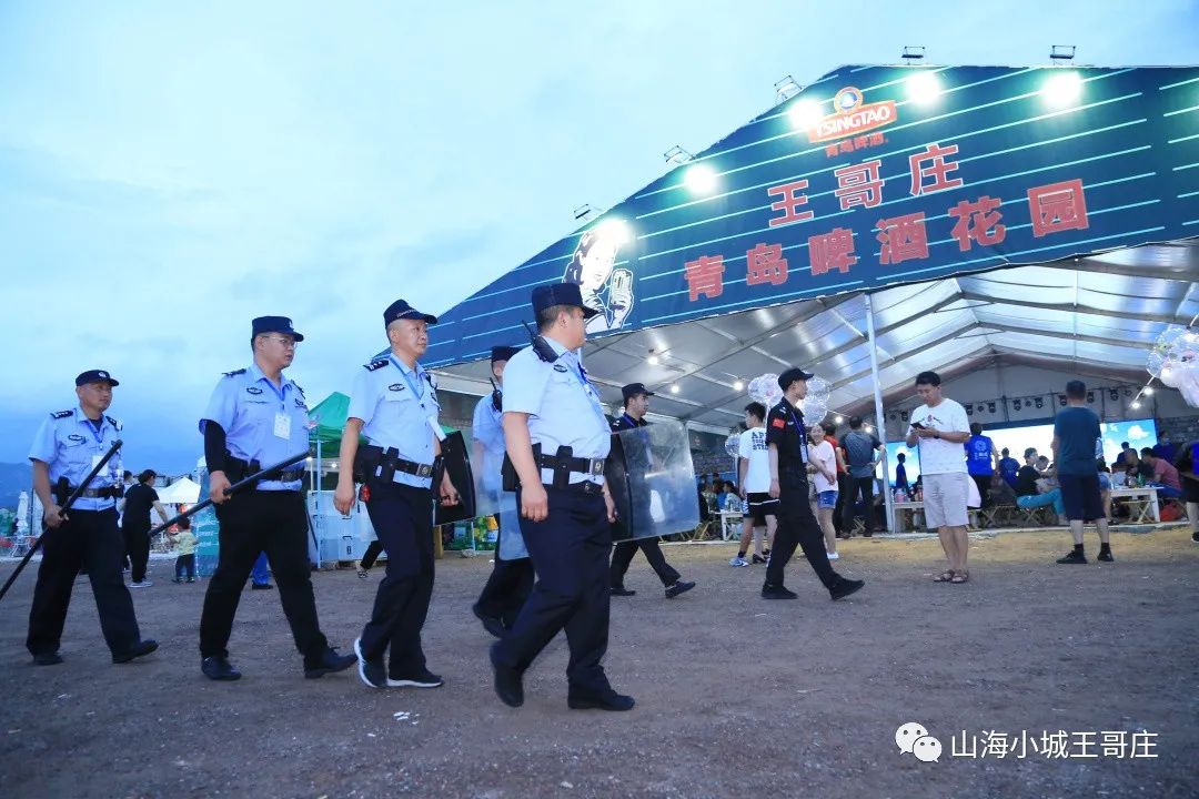 王哥庄|啤酒节王哥庄分会场：致敬高温下连续作战“最可爱的人”