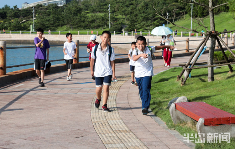 海洋学|徒步崂山最美海岸线 拥抱海洋学国防