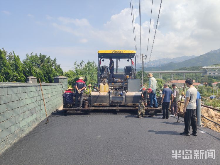 崂山区|崂山区率先完成“农村公路三年攻坚行动”任务