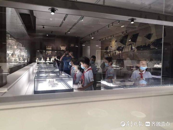 |高质量发展看淄博：悠扬六千年 博物馆里感受淄博陶瓷文明