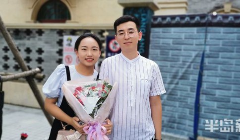 跟拍頭紗情侶裝紛紛上線 七夕結(jié)婚領(lǐng)證即墨花樣多