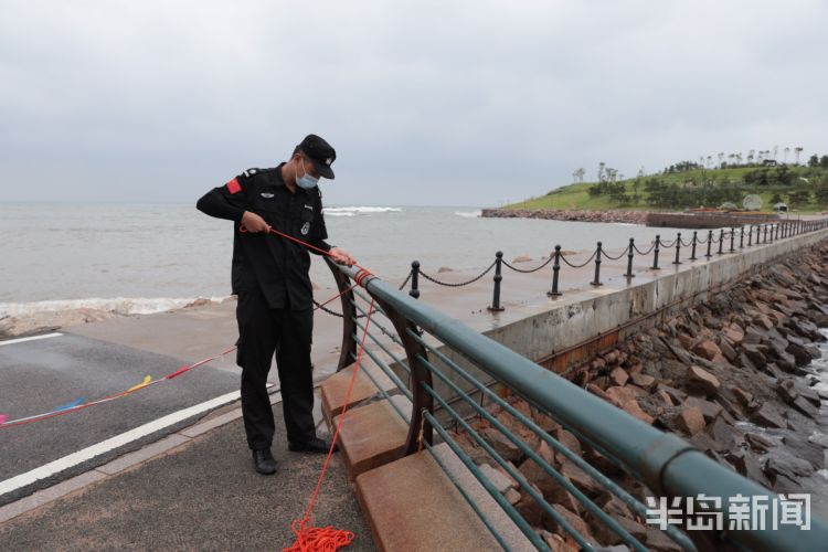 台风|受台风影响小麦岛暂时封闭 游客出行注意