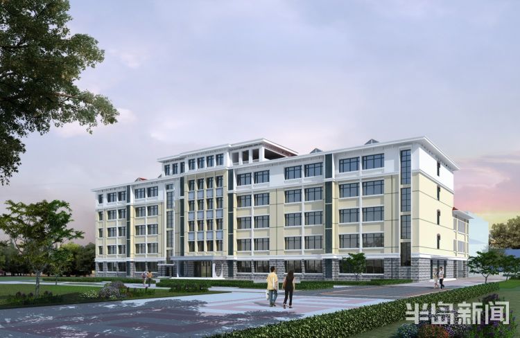 青岛十七中综合教学楼开工建设还有一批市区老校即将改扩建