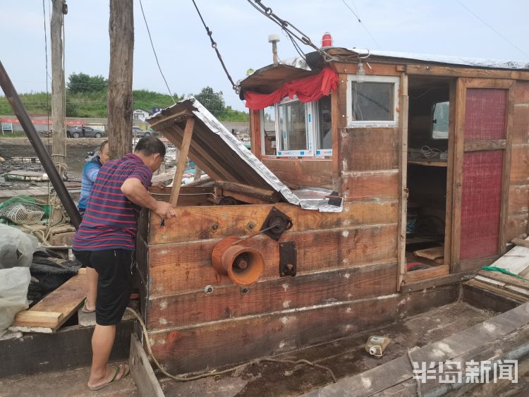 备新船|青岛沙子口南姜码头：备新船 待出海