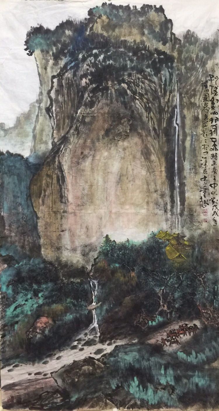 回澜阁|【回澜阁】水墨丹青中的如画江山——崔士文书画作品欣赏