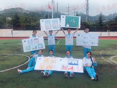 青岛教育|传承勤俭之风 铭记抗战历史 青岛第二实验初级中学举行开学典礼