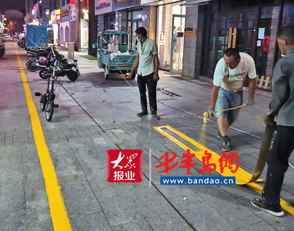胶州|胶州三里河全员出动，深入大街小巷建靓丽环境