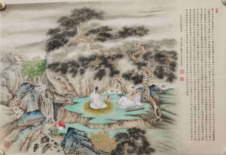 王鑫伟|【观象山】工细心巧神韵来——王鑫伟工笔画欣赏（一）