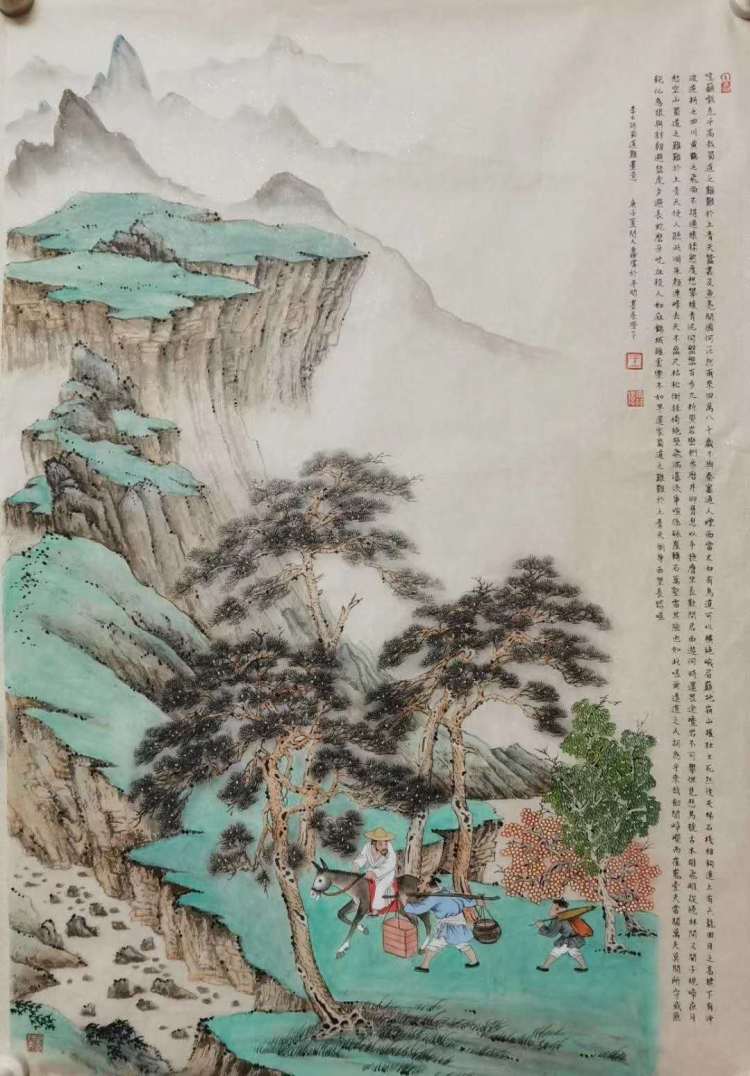 王鑫伟|【观象山】工细心巧神韵来——王鑫伟工笔画欣赏（一）