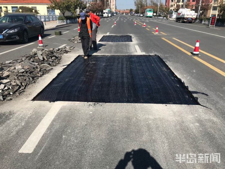 81|西海岸新区今年修补81条农村公路 预计下月初完工