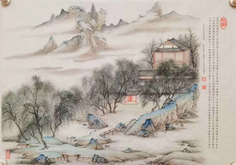 王鑫伟|【观象山】工细心巧神韵来——王鑫伟工笔画欣赏（二）