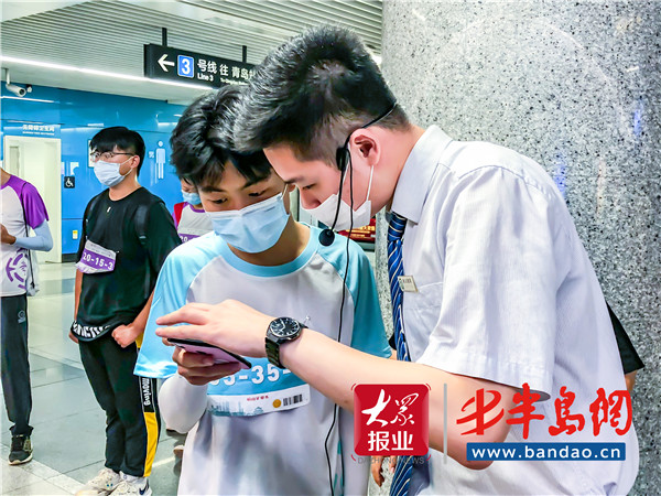 |青岛地铁：图说创城，点赞有温度的你！