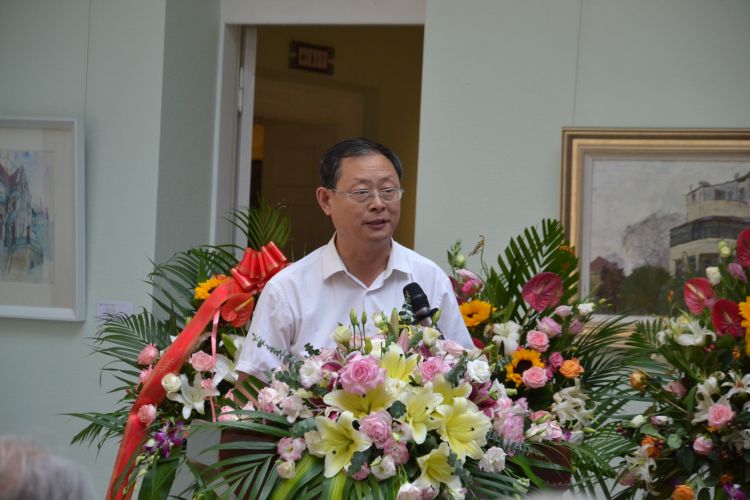 校友|“百廿礼贤”青岛九中校友书画展开幕 礼贤门楼再现校友深情忆母校