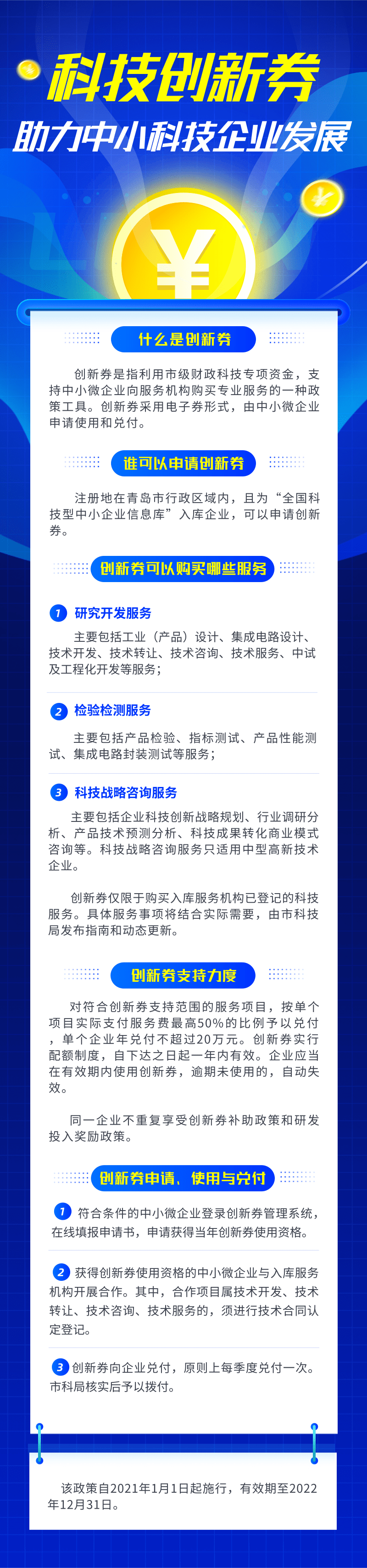 科技|一图读懂：科技创新券助力中小科技企业发展