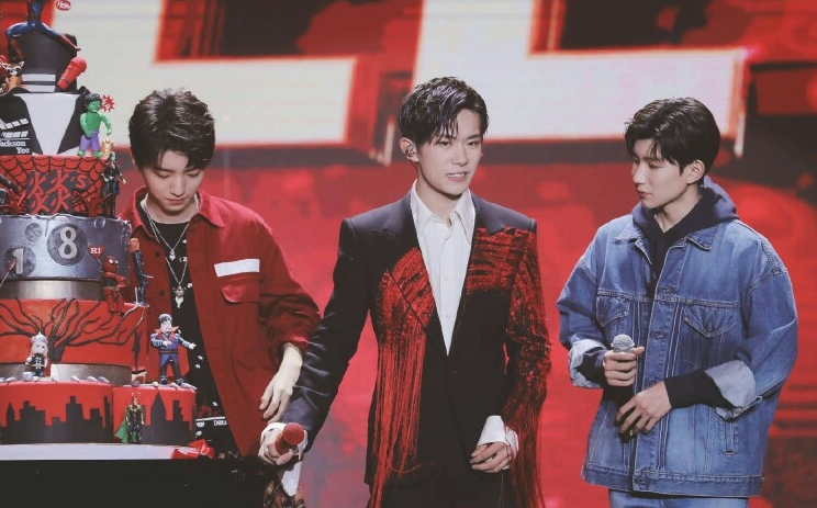 慶生|三小只感情不減 王源易烊千璽同時卡點為王俊凱慶生