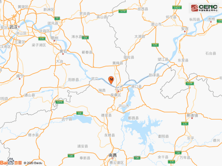 黄梅县|刚刚，湖北黄梅县发生3.2级地震