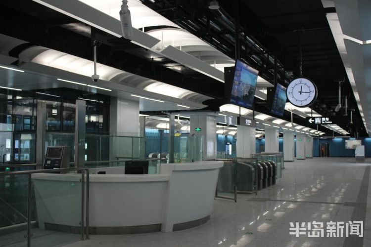 先睹为快|先睹为快！青岛地铁1号线北段多个车站内部场景亮相