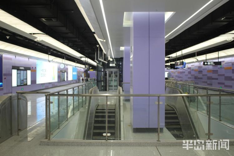 先睹为快|先睹为快！青岛地铁1号线北段多个车站内部场景亮相