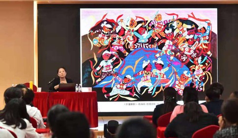 “中國夢 新時代 跟黨走”大型年畫培訓班在青島西海岸新區舉辦