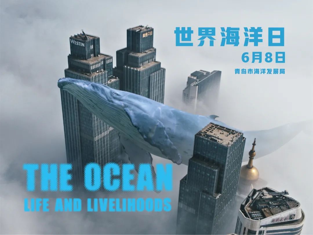 关心海洋,认识海洋,经略海洋,推出了"青岛版"海洋日宣传海报,青岛市