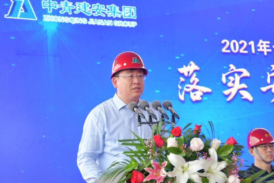中青建安建设集团有限公司副董事长杨昆介绍说"作为本次大赛的承办方