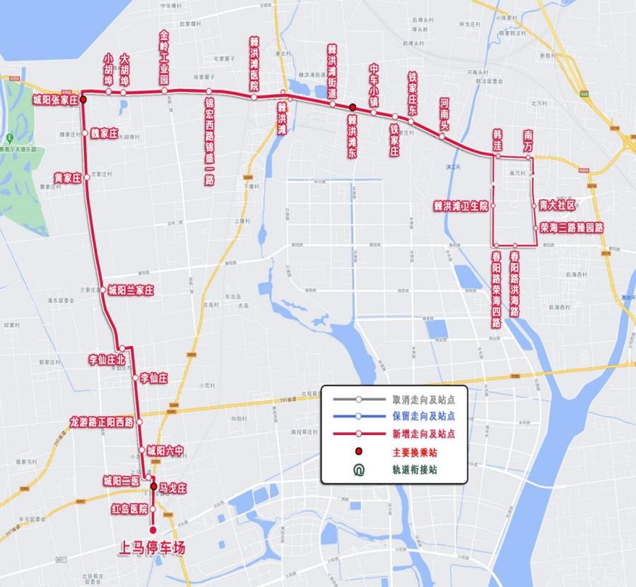 青岛911路公交车路线图,青岛11路公交车路线图 青岛人417路911路公交即将开通另有5条线路优化调整