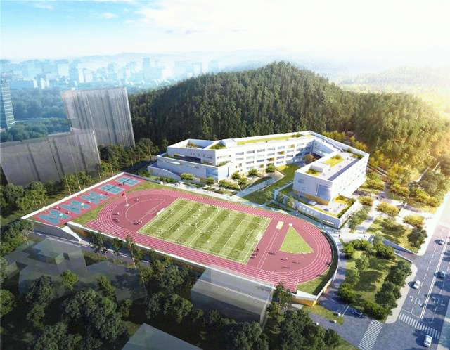 青岛 半岛全媒体记者 徐抒彦 双山小学开工建设,计划2023年9月投用