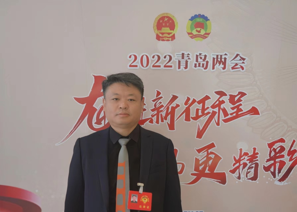 青岛海利提机电设备工程有限公司总经理李玉华委员介绍,他此次上会的