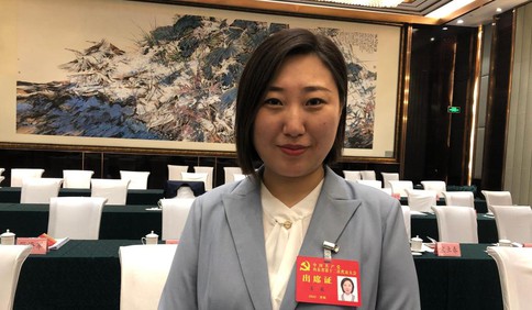 黨代表面對面丨姜薇：  弘揚傳統美德，為養老服務體系建設貢獻力量