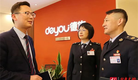 市北区税务局进门“送暖” 推动政策红利直达快享