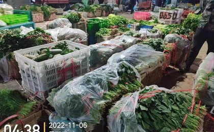 青岛5大批发市场日供肉菜4000吨 零售均价持续下降...