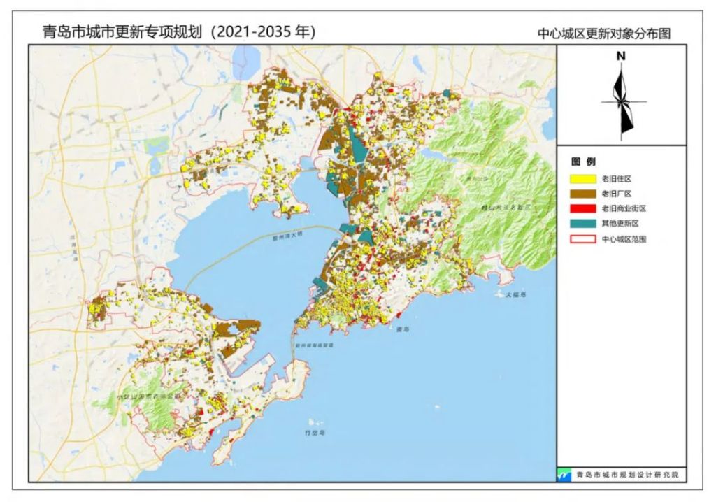 《青岛市城市更新专项规划（2021-2035年）》发布（附图）-半岛网