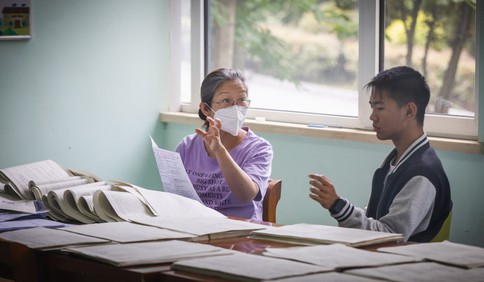 高考倒计时，青岛高三学子开启静悟模式