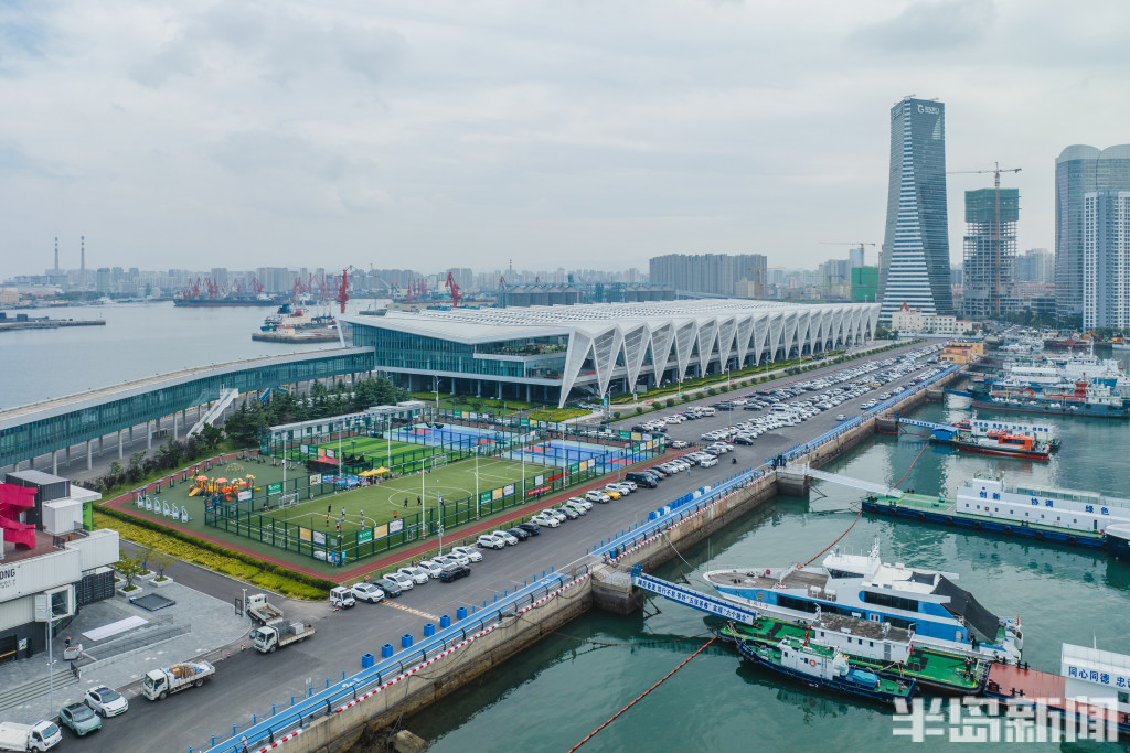 青岛邮轮母港蝶变,塑滨海新空间-半岛网