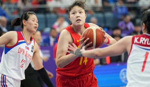 祝贺！中国女篮战胜朝鲜队，成功晋级决赛